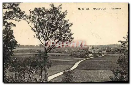 Cartes postales Marboue Panorama