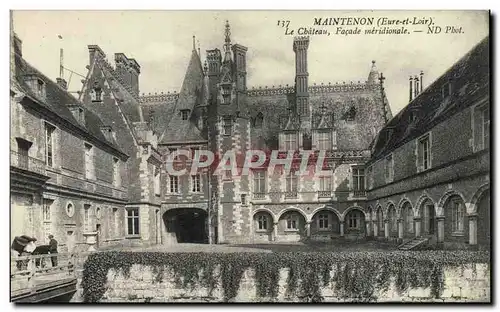 Ansichtskarte AK Maintenon Le Chateau Facade Meridionale