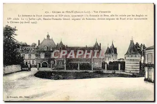 Ansichtskarte AK Chateau De Fraze Vue d&#39Ensemble