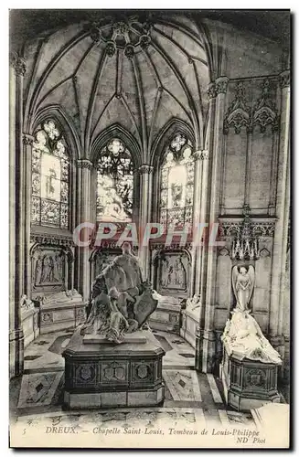 Cartes postales Dreux Chapelle Saint Louis Tombeau De Louis Philippe