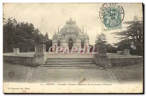 Ansichtskarte AK Dreux Chapelle St Louis Sepulture De La Famille d&#39Orleans