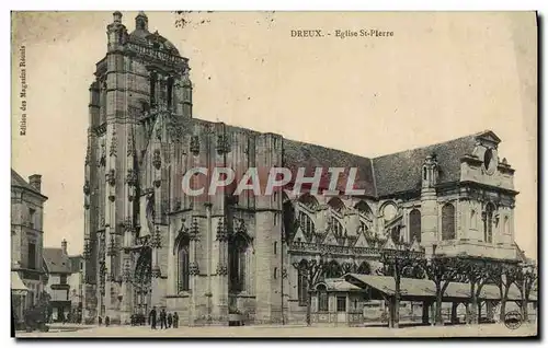 Cartes postales Dreux Eglise St Pierre