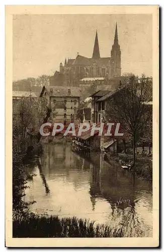 Ansichtskarte AK La Douce France Chartres Les Bords De l&#39Eure Lavoir