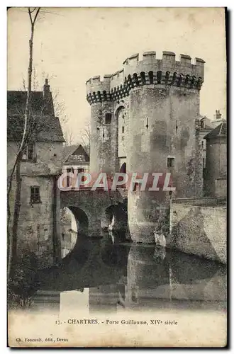 Cartes postales Chartres Porte Guillaume