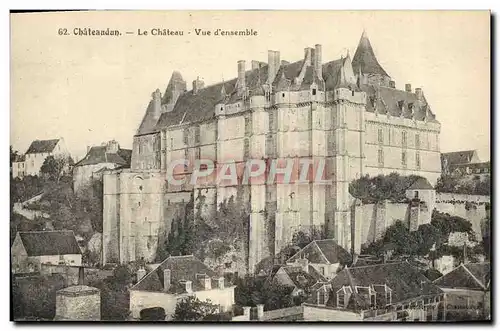 Cartes postales Chateaudun Le Chateau Vue d&#39Ensemble