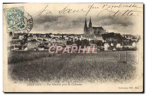 Cartes postales Cathedrale Vue Generale Prise De Cachembac