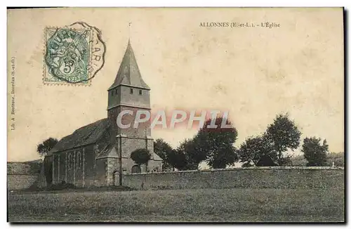 Cartes postales Allonnes L&#39Eglise
