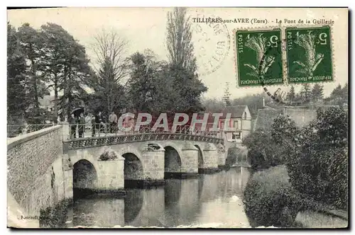 Ansichtskarte AK Tillieres Sur Avre Le Pont De La Guillerie