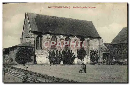 Ansichtskarte AK Touffreville Vieille Chapelle Du Plessis
