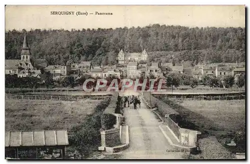 Cartes postales Serquigny Panorama