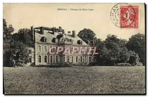 Cartes postales Bernay Chateau De Saint Leger