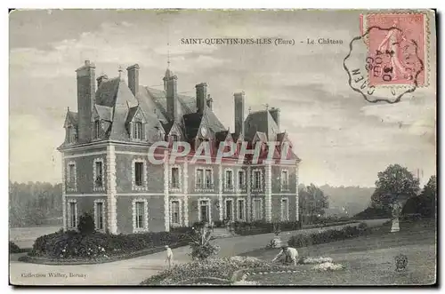 Ansichtskarte AK Saint Quentin Des Iles Le Chateau