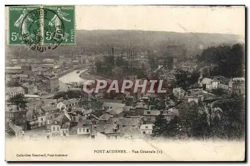 Cartes postales Pont Audemer Vue Generale