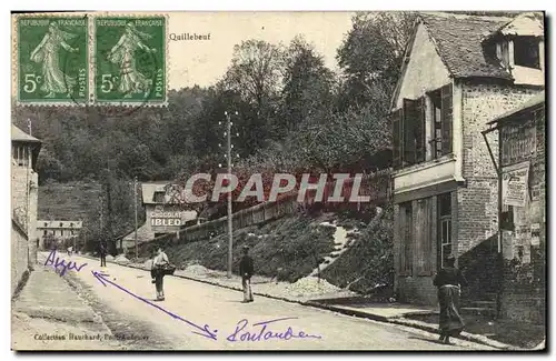 Cartes postales Pont Audemer Route de Quillebeuf