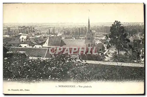 Cartes postales Nonancourt Vue Generale