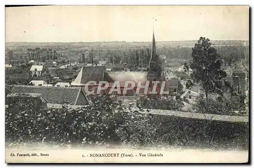 Cartes postales Nonancourt Vue Generale