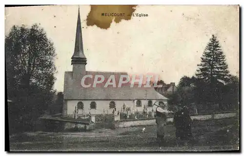 Cartes postales Melicourt L&#39Eglise