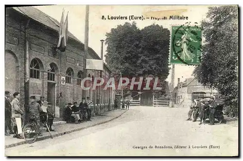 Cartes postales Louviers Hopital Militaire Militaria