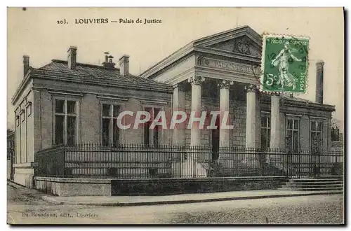 Ansichtskarte AK Louviers Palais De Justice