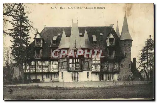 Ansichtskarte AK Louviers Chateau St Hilaire