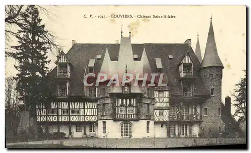 Cartes postales Louviers Chateau Saint Hilaire