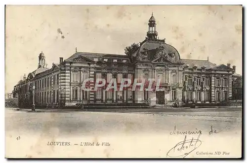 Cartes postales Louviers L&#39Hotel De Ville