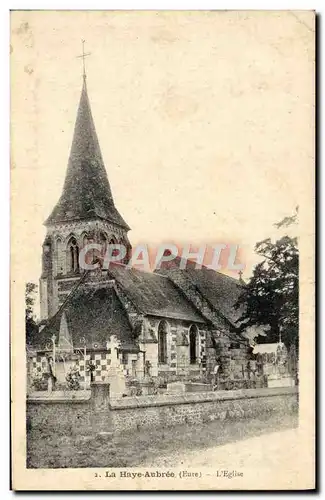 Cartes postales La Haye Aubree L'Eglise