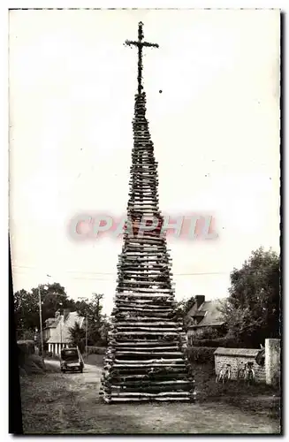 Cartes postales moderne La Haye De Routot Le Feu Du Saint Clair