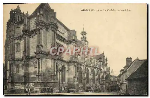 Cartes postales Gisors La Cathedrale Cote Sud