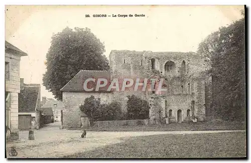 Cartes postales Gisors La Corps De Garde