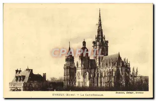 Cartes postales Evreux La Cathedrale