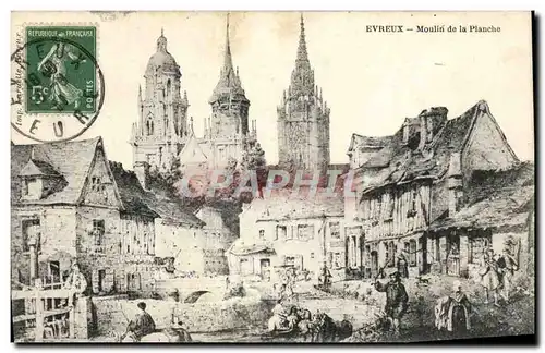 Cartes postales Evreux Moulin De La Planche