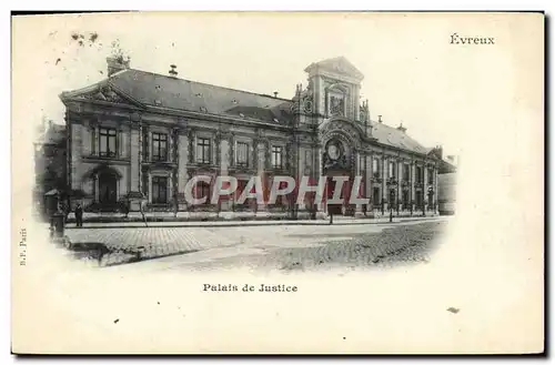 Ansichtskarte AK Evreux Palais De Justice