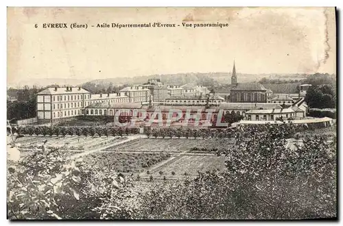 Cartes postales Evreux Asile Departemental d&#39Evreux Vue Panoramique