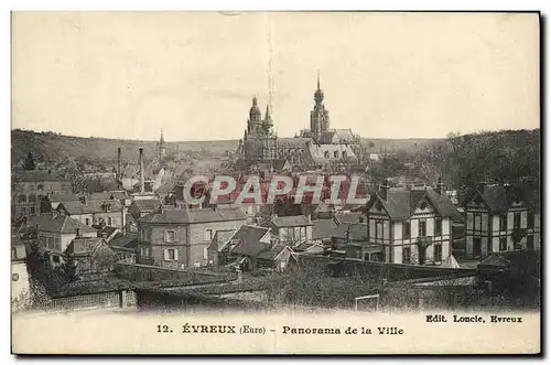 Cartes postales Evreux Panorama De La Ville