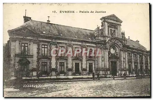 Ansichtskarte AK Evreux Palais De Justice