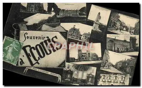 Cartes postales Souvenir d&#39Ecouis Ecouis