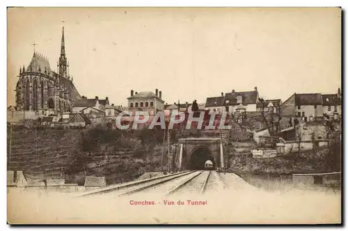 Cartes postales Conches Vue Du Tunnel