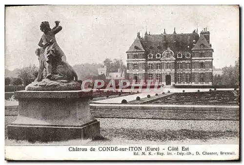 Cartes postales Chateau De Conde Sur Iton Cote Est