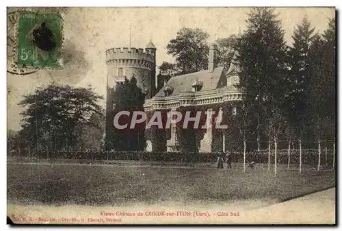 Ansichtskarte AK Vieux Chateau De Conde Sur Iton Cote Sud