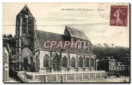 Cartes postales Beaumont Le Roger L'Eglise