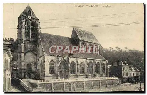 Cartes postales Beaumont Le Roger L&#39Eglise