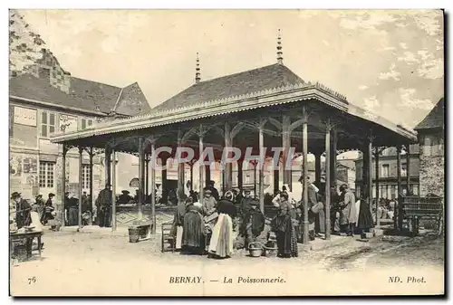 Cartes postales Bernay La Poissonnerie tOP
