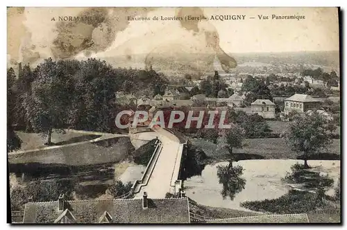 Ansichtskarte AK Environs de Louviers Acquigny Vue Panoramique