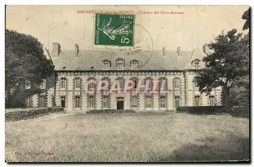 Cartes postales Amferville Sous les Monts Chateau des Deux Amants