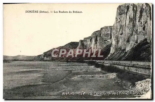 Cartes postales Donzere Les rochers du Robinet