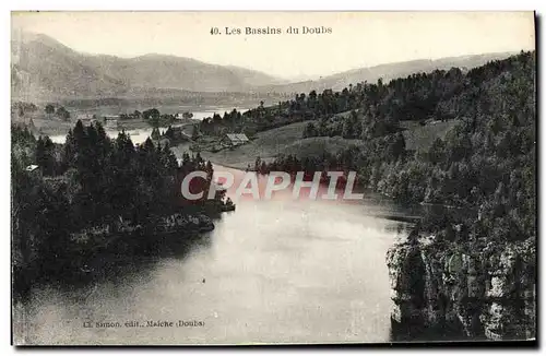 Cartes postales Les Bassin du Doubs