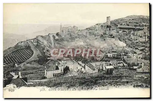 Cartes postales Cote D&#39Azur La Turbie Vue Generale