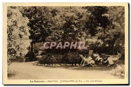 Cartes postales La Roseraie Hotel Villa Juan Les Pins Un coin d&#39ombre