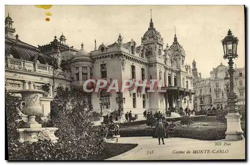 Cartes postales Casino de Monte Carlo